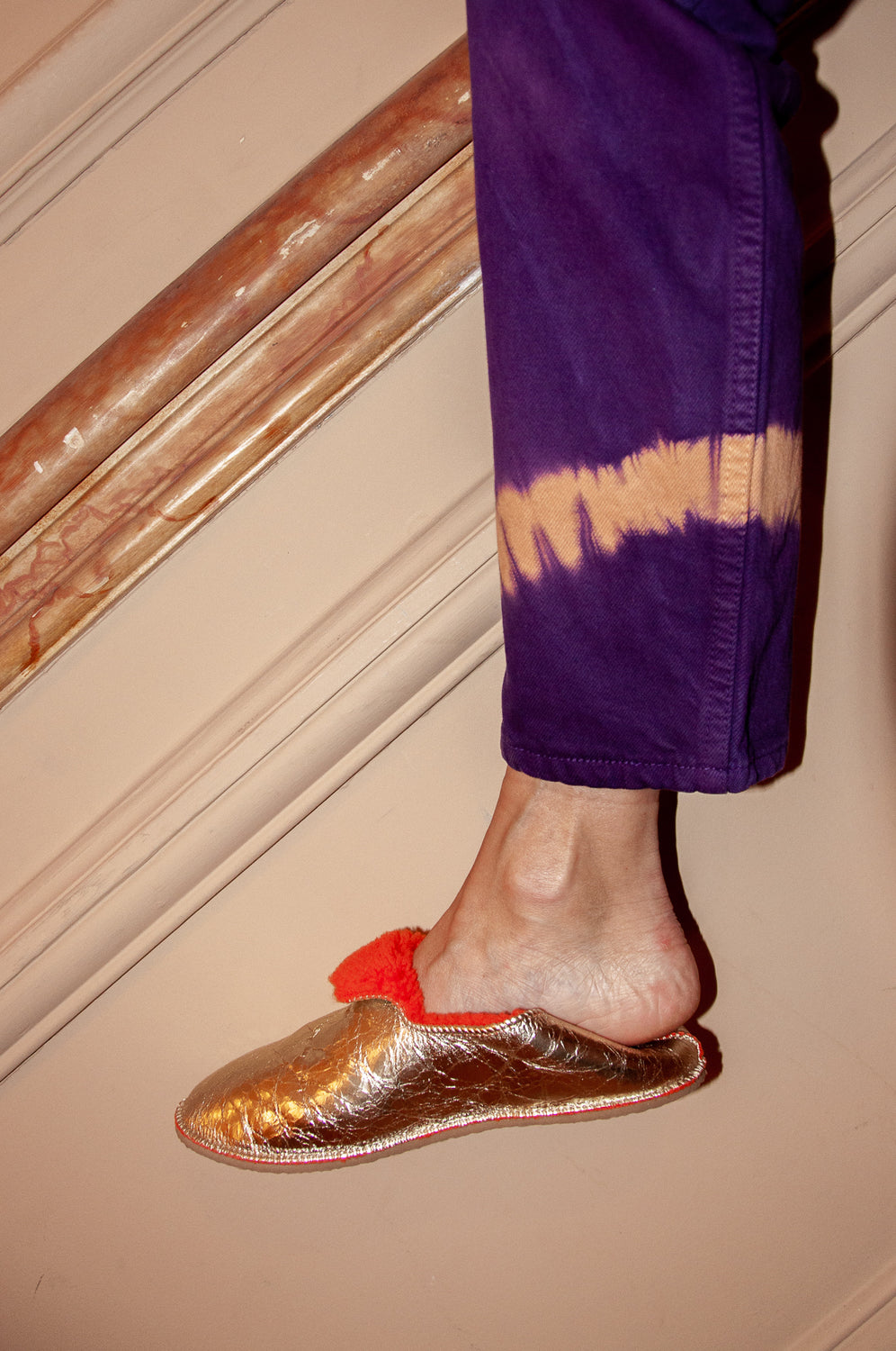 Charentaise Goldleaf Orange