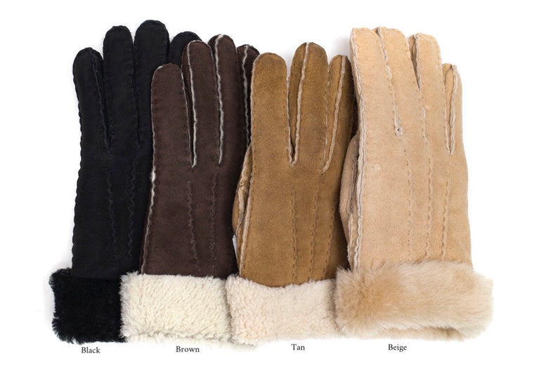 Gloves Sheepskin BLACK