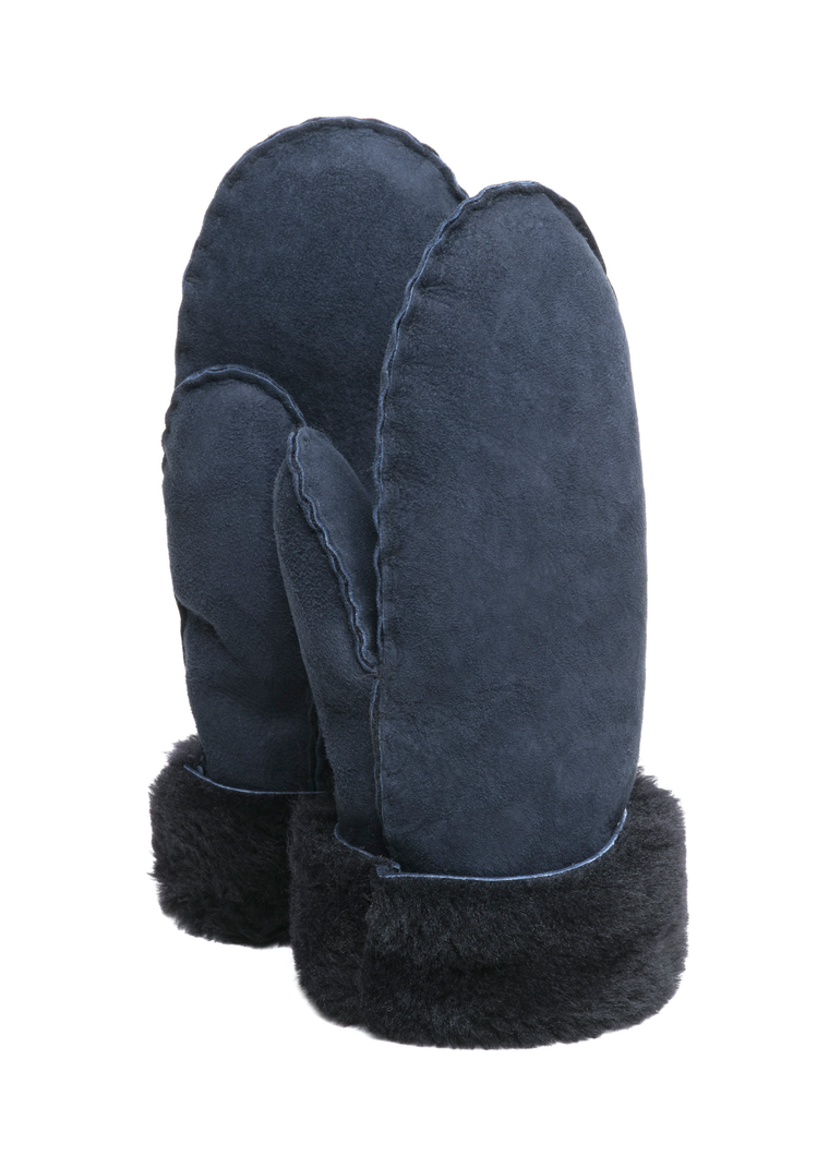 Mittens Adults Navy